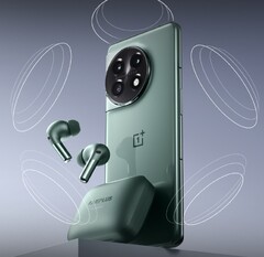 OnePlus 11将于1月4日在中国与OnePlus Buds Pro 2同时发布。（来源：OnePlus）。