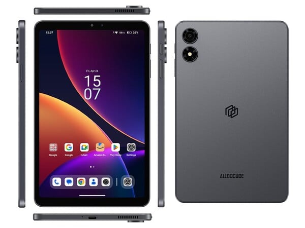 Alldocube iPlay Mini 4 采用金属机身。