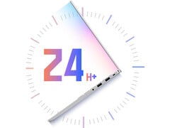 Unbounded 14S 2026 的售价约为 580 美元。图为一张突出其宣称电池续航时间的宣传图。