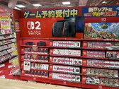 任天堂 Switch 2 销售展示（图片来源：Genki X 账户）