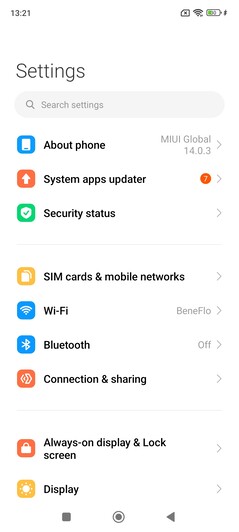 小米Redmi Note 12S 上的软件