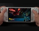 在 Steam Deck 上运行的《边陲 4》游戏，显示手持游戏时屏幕帧率较低（图片来源：ETA PRIME via YouTube）