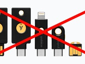 无法修补的 Yubico 双因素身份验证密钥漏洞破坏了大多数 Yubikey 5、Security Key 和 YubiHSM 2FA 设备的安全性。(图片来源：Yubico）