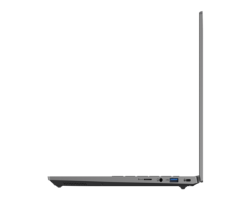 宏碁 Swift X 14 右侧的端口。(图片来源：宏碁）