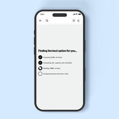 亚马逊的人工智能 "帮我做决定"（Help Me Decide AI）会将用户的历史记录和偏好与产品细节和评论结合起来，为用户提供推荐。(图片来源：亚马逊）