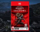 刺客信条：暗影》Switch 2 包装盒图（图片来源：欧尚、育碧，有删改）