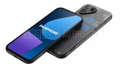 半透明的Fairphone 5。(图片来源：Android Authority)