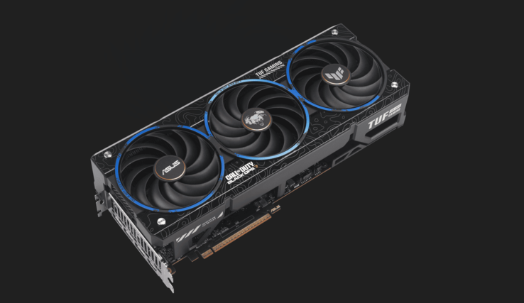 AMD Radeon RX 9070 XT 使命召唤黑色行动 7 版（图片来源：华硕）