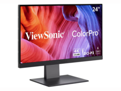 ViewSonic VP2488-4K（如图）配有 HDMI 2.1、DisplayPort 1.4、双 USB 3.2 端口和两个 Thunderbolt 4 端口。(图片来源：显示器规格）