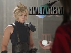 最终幻想 7》与云的横幅（图片来源：Square Enix，有编辑）