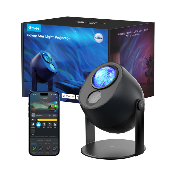 新款 Govee Star Light Projector Ocean Wave 似乎与原始型号（如图）相似。(图片来源：Govee）