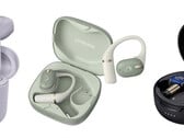JVC Kenwood的入门级HA-A4T、中端HA-NP80T和高端HA-FW5000T（从左至右）入耳式耳机。