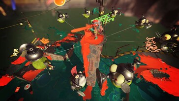 Splatoon 3》的舞台（图片来源：任天堂美国公司）