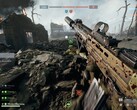 战地 6》中的枪支在战斗中会溅满鲜血。(图片来源：ModernWarzone on X）