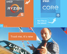 英特尔在其新的广告宣传中把 AMD 比作二手车和蛇油推销员。(图片来源：英特尔）