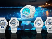 卡西欧推出 Hidden Glow v2 系列 G-Shock 手表，其蓝色磷光表盘可像海洋浮游生物一样发光。(图片来源：卡西欧）