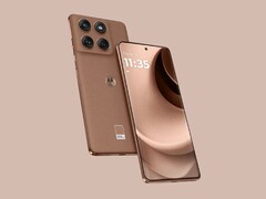 摩卡摩丝色的摩托罗拉 Edge 60 Fusion 可直接从摩托罗拉购买。(图片来源：摩托罗拉）