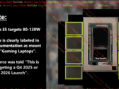 Nvidia 的新游戏 APU 或将于明年推出。假想的死机截图和功能概述。(图片来源：YouTube 上的摩尔定律已死）