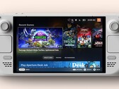 Steam Deck OLED 现在有白色版本，尽管数量有限。(图片来源：Valve）