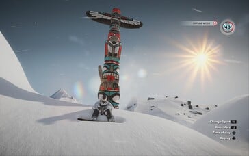 图为：《Steep》的游戏截图。