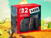 任天堂 Switch 2 售价显示为 499 美元