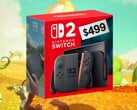 任天堂 Switch 2 售价显示为 499 美元