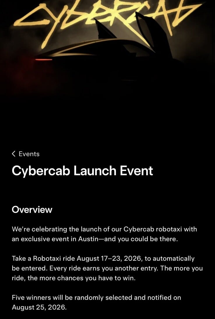 Cybercab 发布会预告