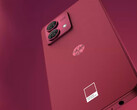 Viva Magenta 配色的 Moto G84 5G。(图片来源：摩托罗拉）