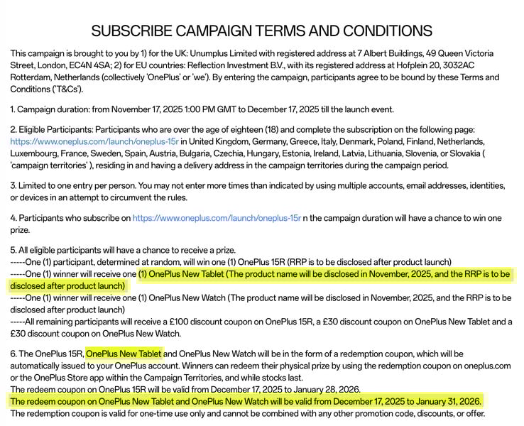 (图片来源:OnePlus - 已编辑)