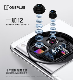 据说 OnePlus 12 将结合 OnePlus Open 的相机系统和更亮的显示屏。(图片来源：OnePlus）