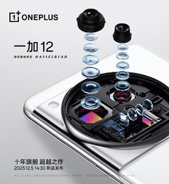 据说 OnePlus 12 将结合 OnePlus Open 的相机系统和更亮的显示屏。(图片来源:OnePlus)