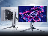 与许多同类显示器不同,华硕 ROG Swift OLED PG27AQWP-W 采用了半透明设计。(图片来源:华硕)