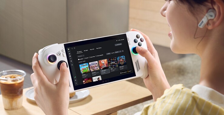 华硕 ROG Xbox Ally UI（图片来源：华硕电脑）