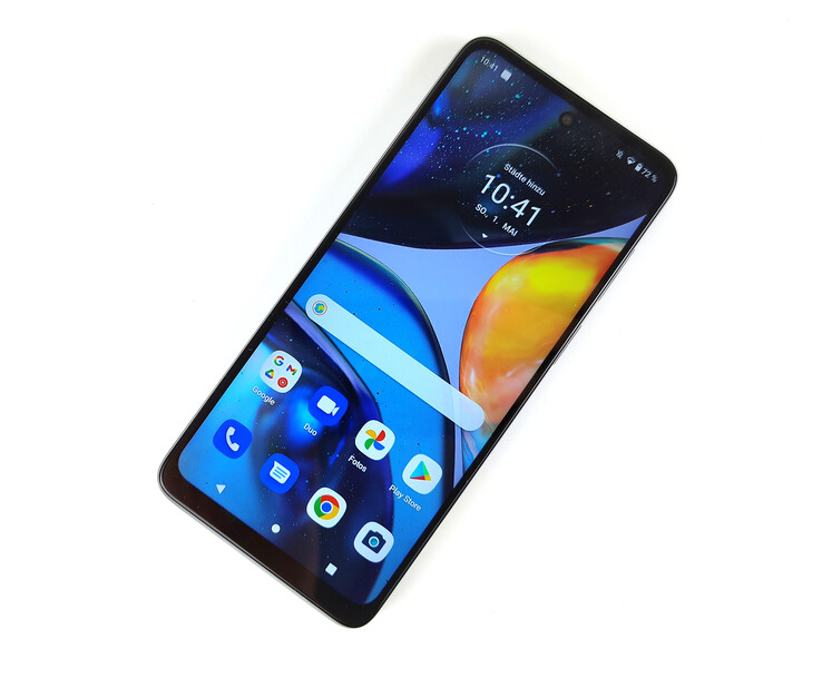 测试摩托罗拉Moto G22