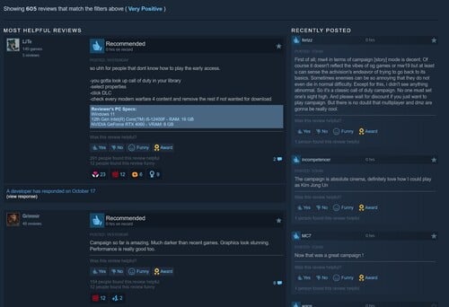 Call of Duty: Modern Warfare 4 的 Steam 评测已显示