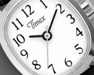 全新 Timex Cavatina Mini 腕表配备简洁、极简风格的表盘。