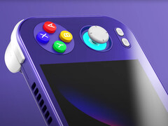 Anbernic RG476H 以 Gamecube 为灵感的颜色选择。(图片来源：Anbernic）