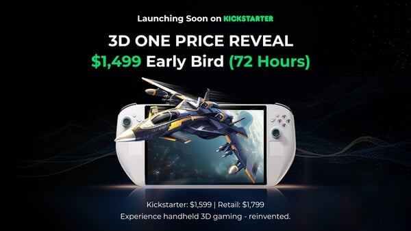 Abxylute 3D One 将于几天后在 Kickstarter 上发布。(图片来源：Abxylute）