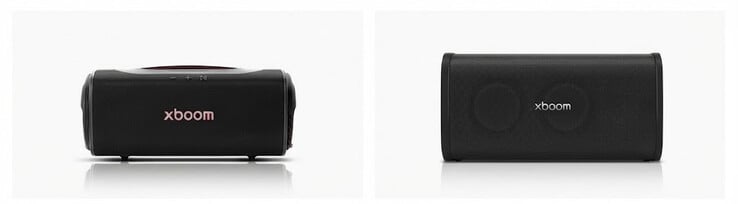 图：LG Xboom Stage 501（右）和 Xboom Blast（左）：LG Xboom Stage 501（右）和 Xboom Blast（左）。图片来源：LGLG