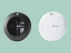 MiTag Duo 有两种颜色可供选择，并配有一个钥匙圈。(图片来源：MiLi） 