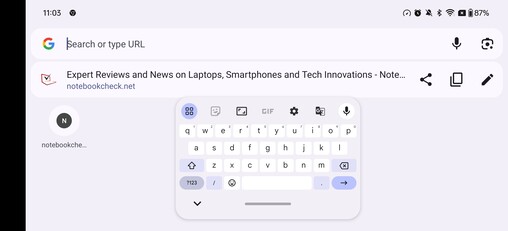 Gboard 是默认键盘