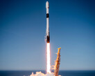SpaceX 火箭发射。
