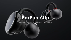 新款夹式耳塞。(图片来源：EarFun）