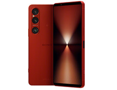 红色 Xperia 1 VI。(图片来源：Dime Japan）
