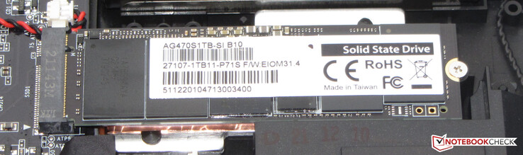 一个NVMe SSD作为系统驱动器。