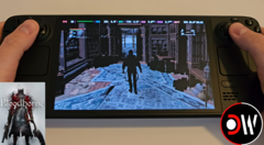 您现在可以在 Steam 甲板上玩《血源》了(图片来源:YouTube 上的甲板精灵)