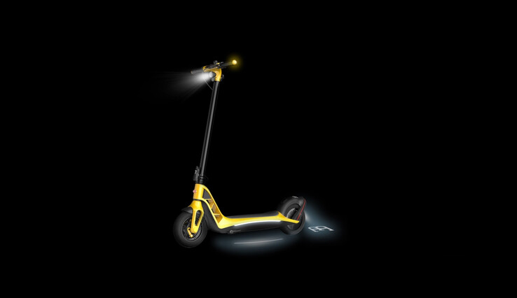 2023年的布加迪Bytech电动滑板车。(图片来源：布加迪公司)