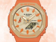 卡西欧的 G-Shock x Maison Kitsuné 合作手表(如图)已经亮相。(图片来源:卡西欧,已编辑)