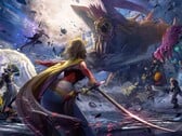 Dissidia Duellum Final Fantasy》的钥匙艺术，以多个《最终幻想》角色为特色。