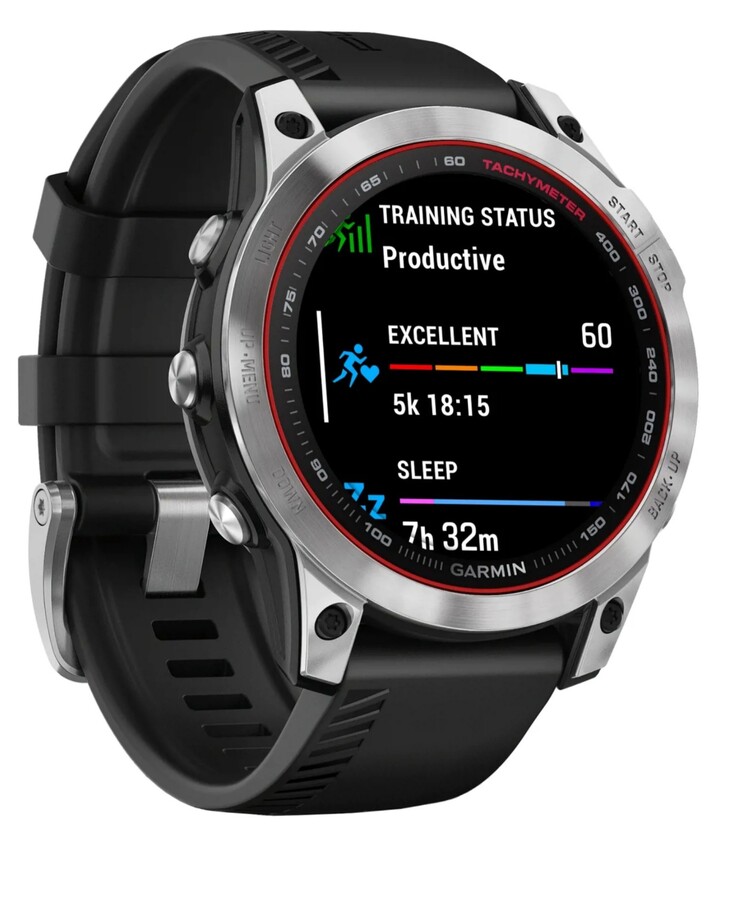 保时捷x Garmin Epix 2智能手表。(图片来源：Porsche Design)